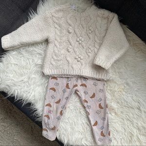 Zara outfit: sweater and pants